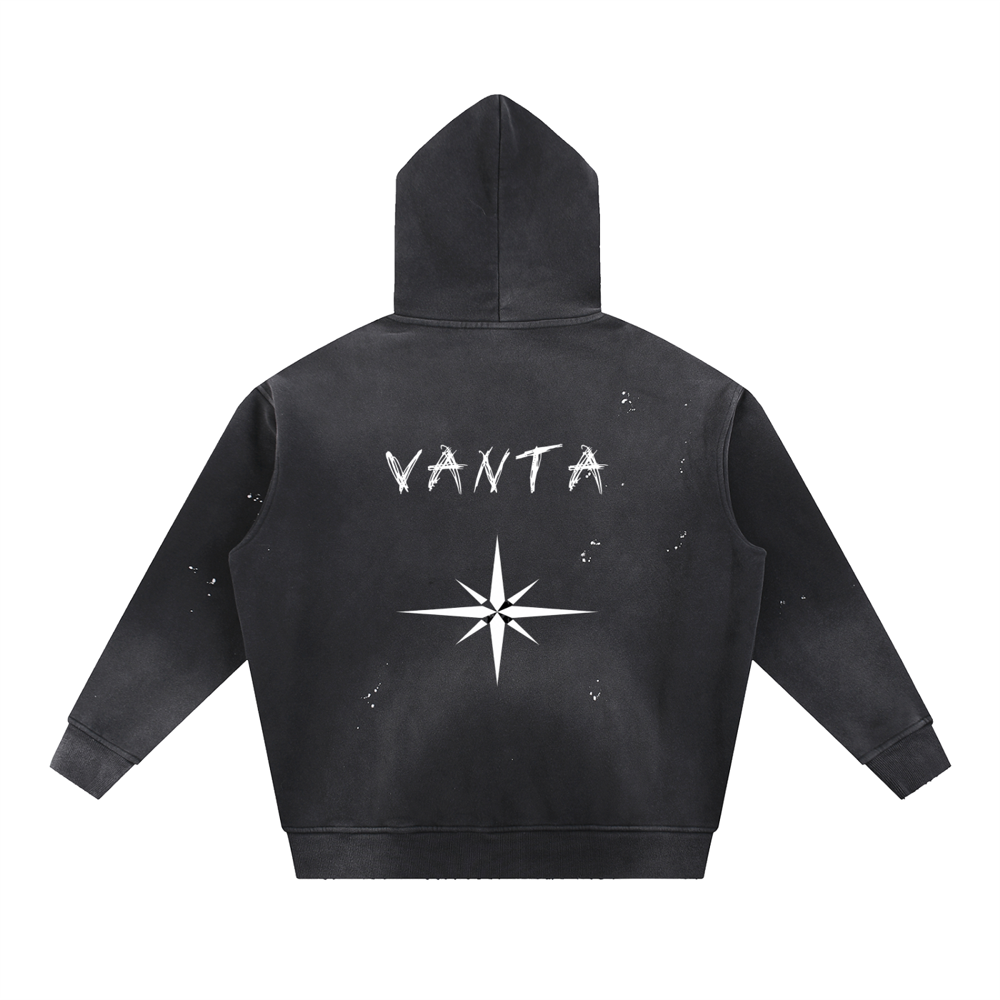Vintage Washed Fleece Hoodie