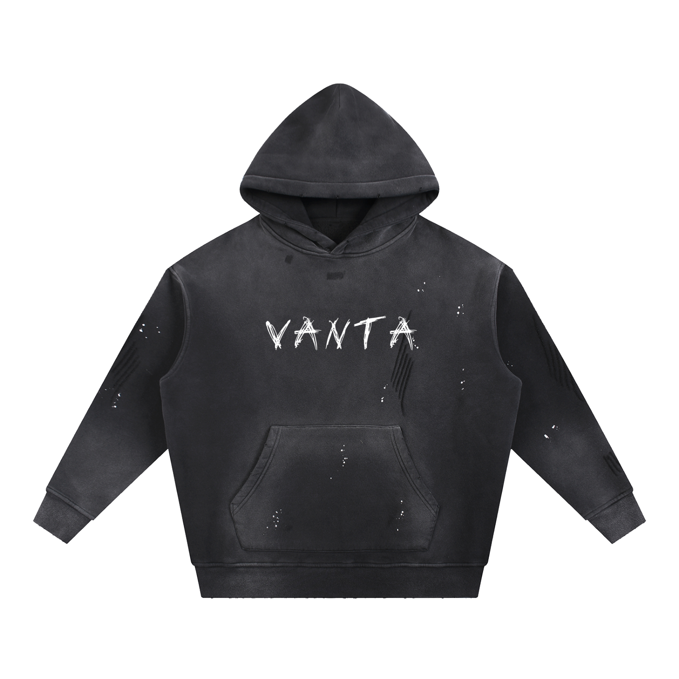 Vintage Washed Fleece Hoodie